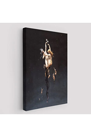 Luis Ricardo Falero  İkiz Yıldızlar Tablosu-6239