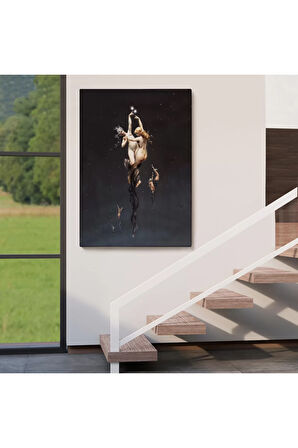 Luis Ricardo Falero  İkiz Yıldızlar Tablosu-6239