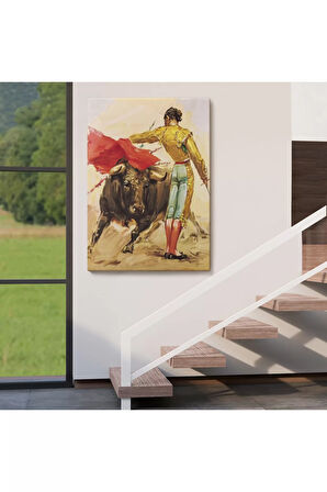 İspanyol Matador Duvar Tablosu-6250
