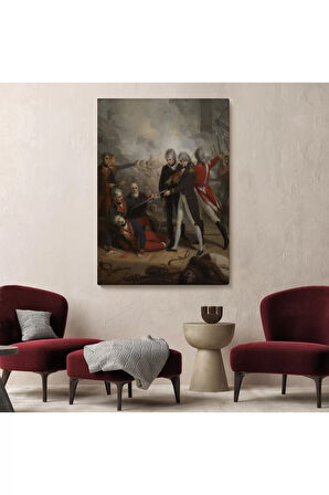 San Nicolas'ın St Vincent'ta Teslim Olması Reprodüksiyon Tablosu-6277