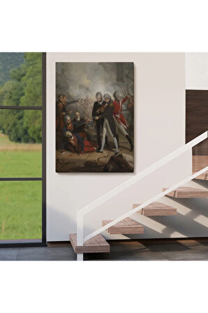 San Nicolas'ın St Vincent'ta Teslim Olması Reprodüksiyon Tablosu-6277