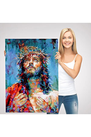 İsa Mesih Dekortif Duvar Tablosu-6308