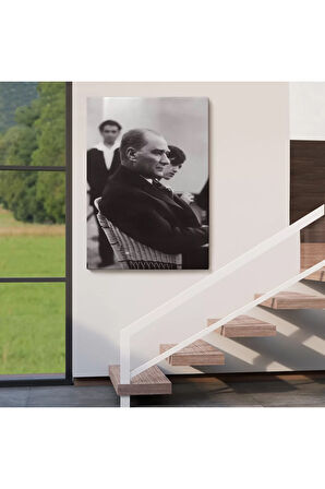 İskembe'de Oturan Mustafa Kemal Atatürk Tablosu-6315