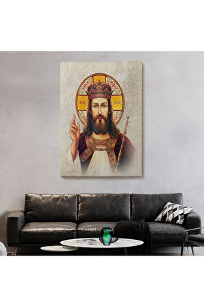 Hz İsa Tablosu, Kilise Hediyesi Long Live Christ The King Jesus Christ -6387