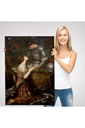 Lamia Ve Asker Duvar Tablosu-6393