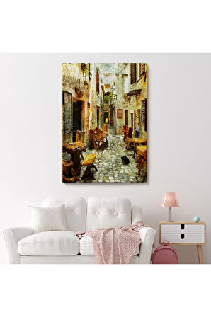 Güzel Sokak Tablosu - Beautiful Street-6406