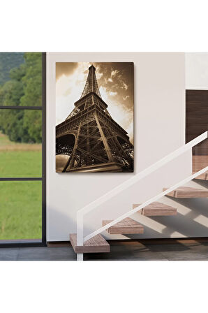 Fransa Paris Eyfel Kulesi Duvar Tablosu-6424