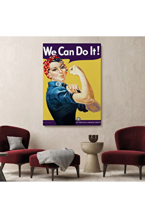 We Can Do İt Tablosu-6430