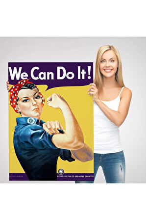 We Can Do İt Tablosu-6430