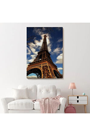 Fransa Paris Eyfel Kulesi Duvar Tablosu-6442