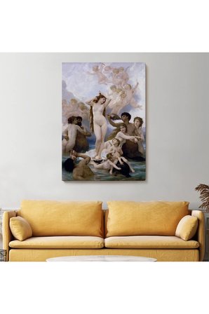 Venüsün Duğuşu Tablosu - Birth Of Venus William-adolphe Bouguereau-6474