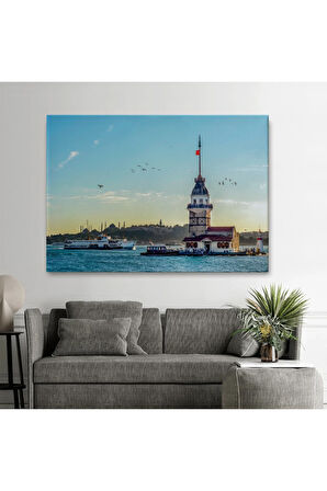 Kızkulesi Dekoratif Kanvas Tablo-6512