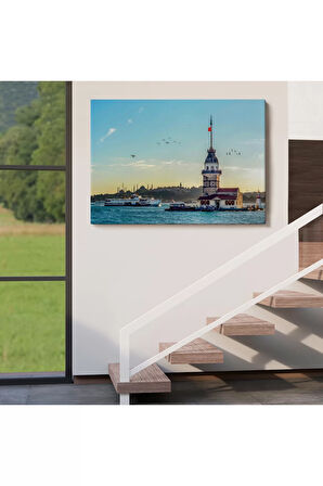 Kızkulesi Dekoratif Kanvas Tablo-6512