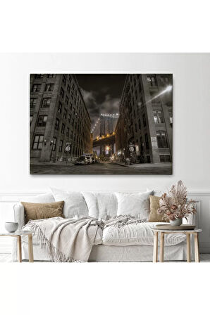 Manhattan Sokak Manzara Tablosu-6517