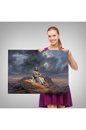 İsa Mesih Dekortif Duvar Tablosu - Jesus Christ-6540