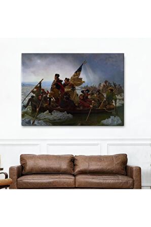 Washington Delaware'i Geçiyor Tablosu - Washington Crossing The Delaware -6543