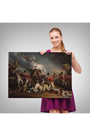 Princeton Savaşı'nda General Mercer'in Ölümü Tablo- -6548