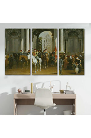 Abdülhamin Han Dolmabahçe Sarayı Tablosu-6557