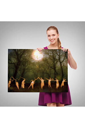 İmparatoriçe Eugenie  Ve  Leydileri Tablosu - The Empress Eugénie-6570