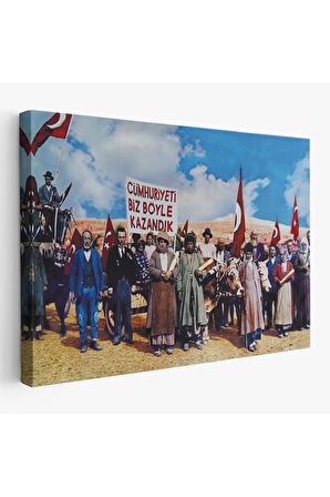 Biz Cumhuriyeti Böyle Kazandık Tablosu-6573