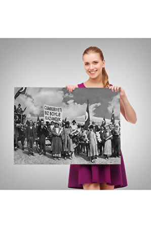 Biz Cumhuriyeti Böyle Kazandık Tablosu-6573