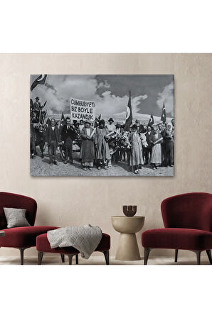 Biz Cumhuriyeti Böyle Kazandık Tablosu-6574