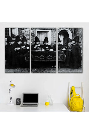 Yaşlı Cadıların Çay Partisi Tablosu -6577