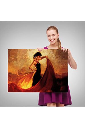 Amsterdam Kanallarındaki Bisiklet Ve Laleler Tablosu-6594