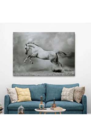 Çöldeki  Beyaz At Tablosu-6598