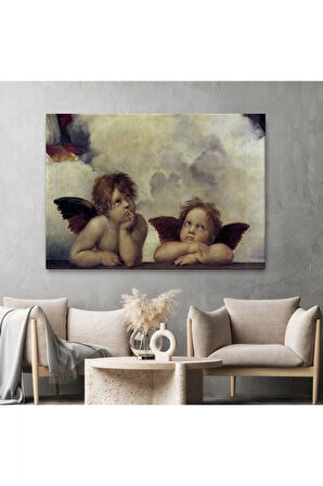 Rafael’in Ünlü Melekleri tablosu - Little Angels-6601