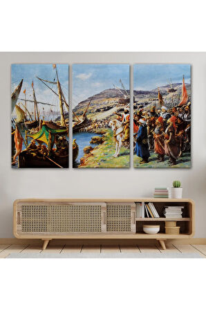 Fatih Sultan Mehmet'in İstanbul Kuşatması, Gemileri Karadan Yürütme Tablosu-6616