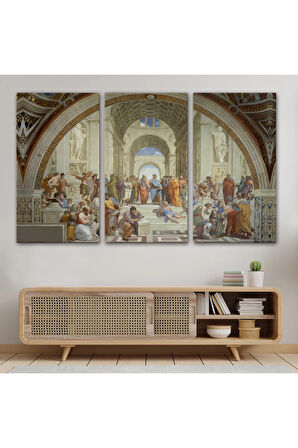 Atina Okulu Tablosu - Raffaello Sanzio-6642