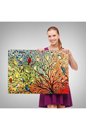 Su Altındaki Kadın Dekoratif Duvar Tablosu-6653