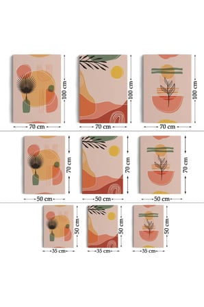 3’lü Tablo Modern Minimal Tasarım Koleksiyon Dekoratif Şık Ve Modern Duvar Tablo Seti-bg-32