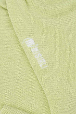 Mısırlı Kadın Bambu Tekli Yeşil Yazlık Patik Çorap