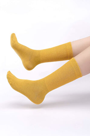 Mısırlı Kadın %10 GÜMÜŞ madeni içerikli Sarı Soket Çorap   M 78000 S