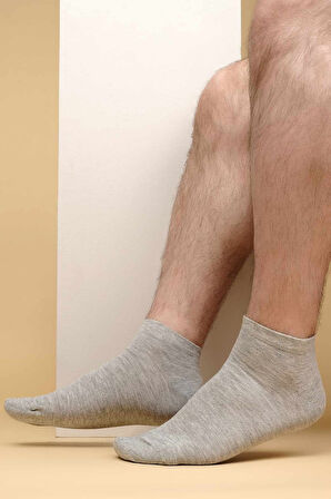 Mısırlı Erkek Pamuklu 6 Çift Çok Renkli Yazlık Patik Çorap