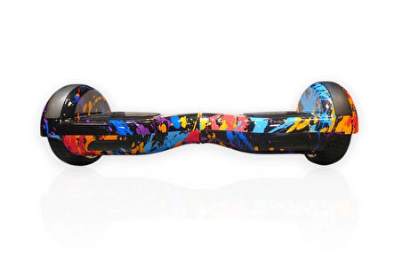 CityMate Elektrikli Kaykay Full Ledli Hoverboard D-26 Bluetooth Hoparlörlü 6.5 Inch Desenli Çanta Hediye