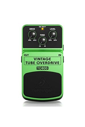 Behringer Vintage Tube Overdrive To800 Pedal