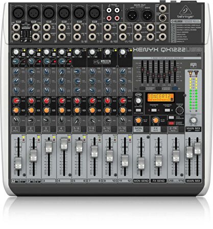 Behringer QX1222USB 16 Kanal Efektli Mikser