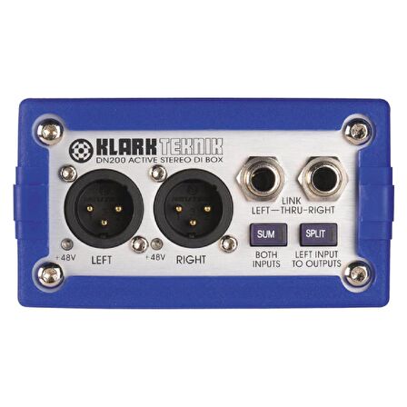 Klark Teknik DN200v2 2-Kanal Aktif Stereo Dı Box