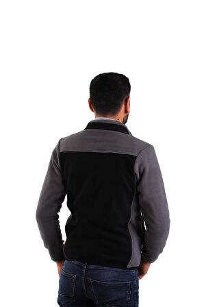 ESER - Katyonik Mont - Gri , Siyah - Slim Fit