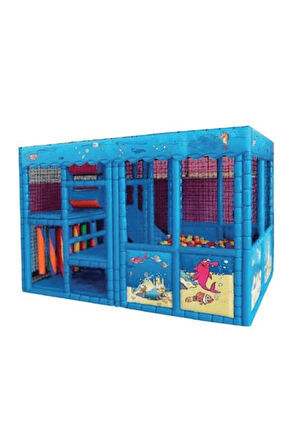 Softplay Kaydıraklı Deniz Top Havuzu
