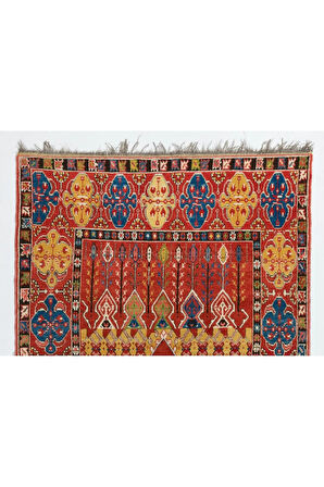 146x200 cm Yeniden Üretilmiş El Dokuması Halısı, Bistritza Halı