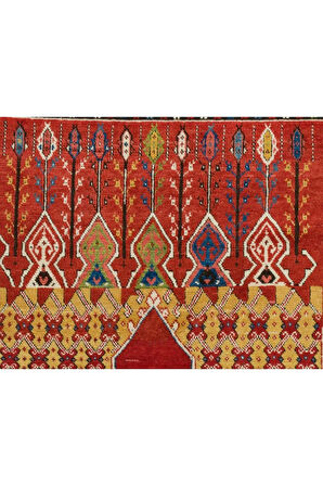 146x200 cm Yeniden Üretilmiş El Dokuması Halısı, Bistritza Halı