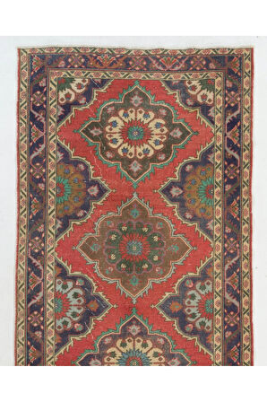 145x390 cm El Yapımı Yolluk Halı, Antre Hol Halı, Mutfak Halısı, Koridor Halısı