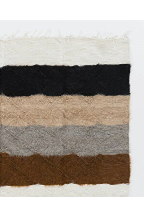 180x223 cm Yumuşak Tiftikli Kilim, Battaniye, Eski Yatak Örtüsü, El Yapımı Kanepe Örtüsü