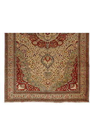 200x313 cm Güzel Eski Kayseri Halısı. Mükemmel durumda, El Dokuması Halı