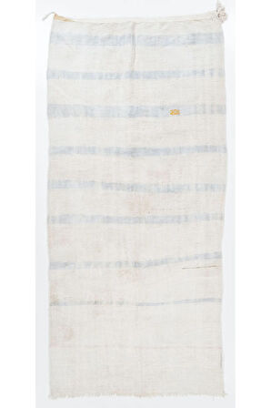 160x340 cm Eski Çizgi Desenli Düz Dokuma Kilim, Mutfak Dekoru için Yolluk Kilim