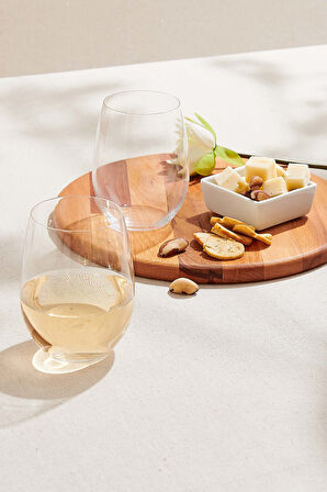 Nude Pure Şarap Kadehi Bordo